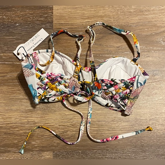 NWT CHRISTIAN LACROIX X SWIMNISTA BIKINI SET SIZE XS - Picture 4 of 7